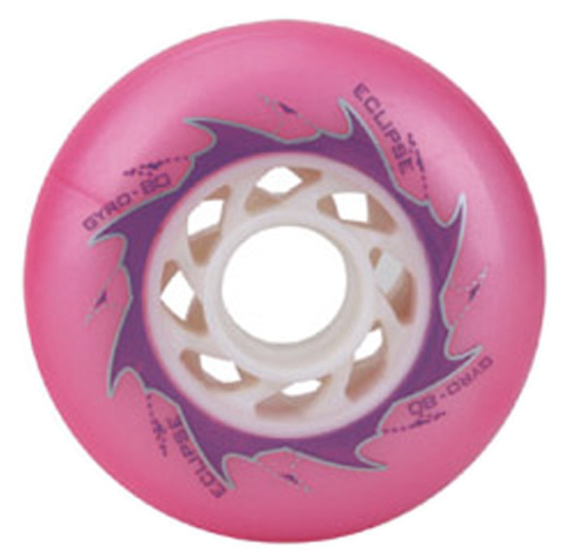 Gyro Roue Eclipse 83A inline skate wheel 80mm pink